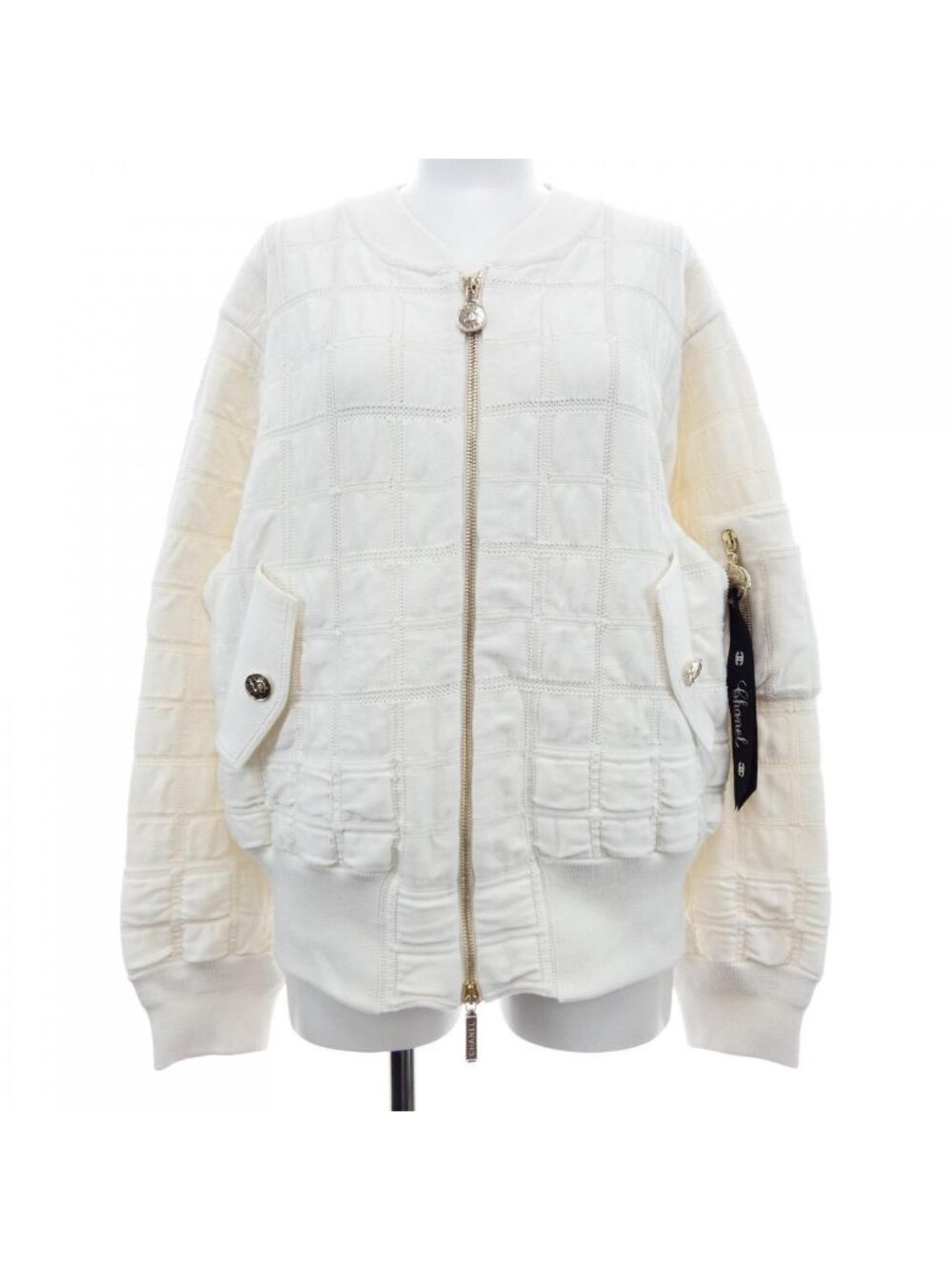 Chanel 25B Jacket White